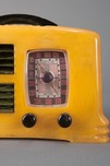 Rare Symphony Catalin Radio ’Split-Grille’ in Yellow + Dark Green